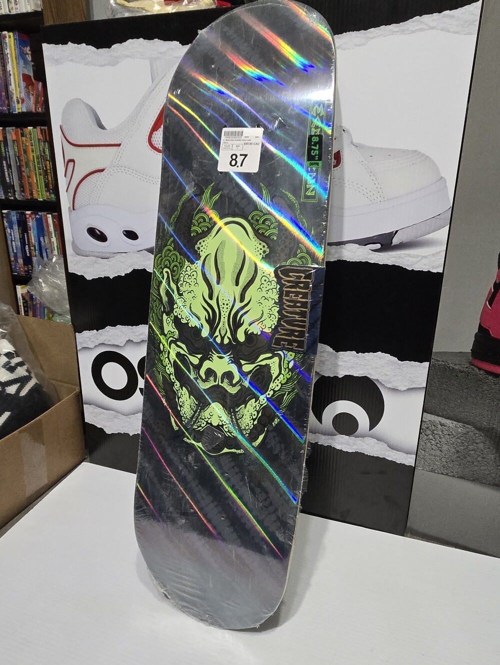 Milton Martinez CREATURE Skateboard Deck New 8.7"